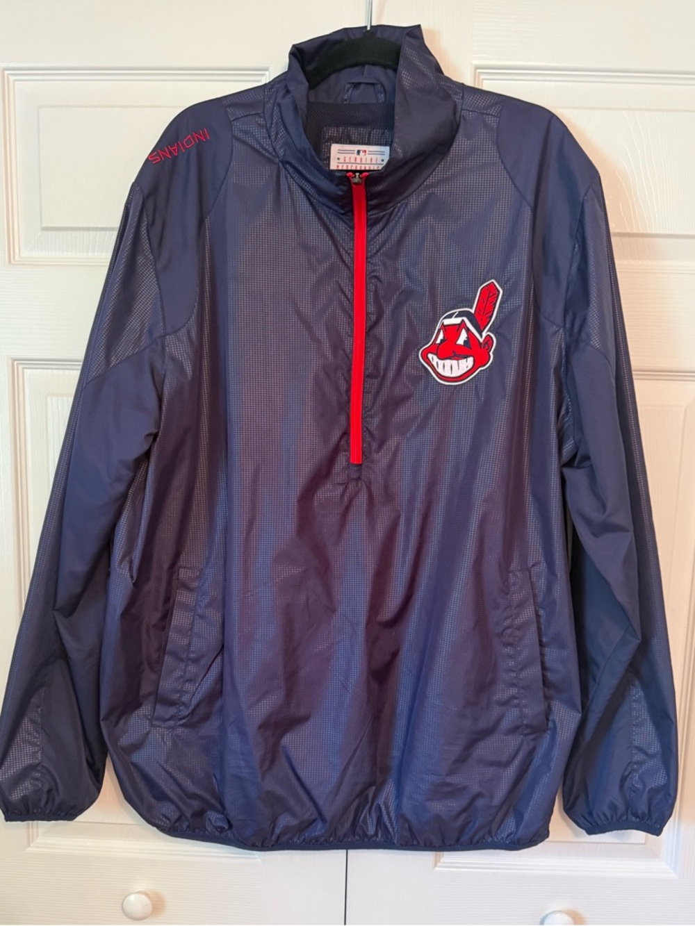 Cleveland Indians Navy Windbreaker